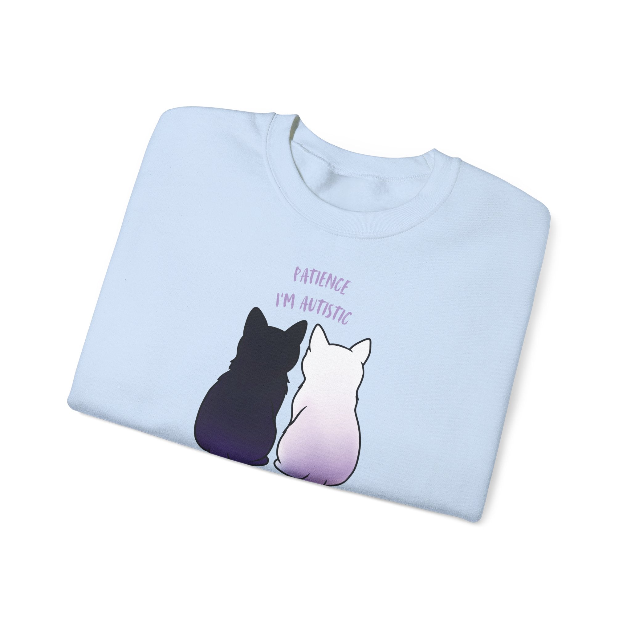 Autism Awareness Crewneck Sweatshirt, Comfortable Unisex Sweatshirt, Cat Lovers Gift, Cozy Fall Apparel, Supportive Autism Fashion, [...]