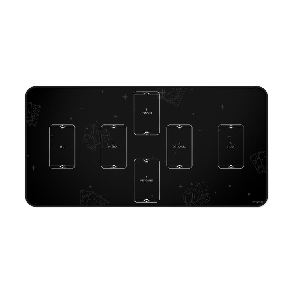 Tapis de Tarot XL - Cristal Black
