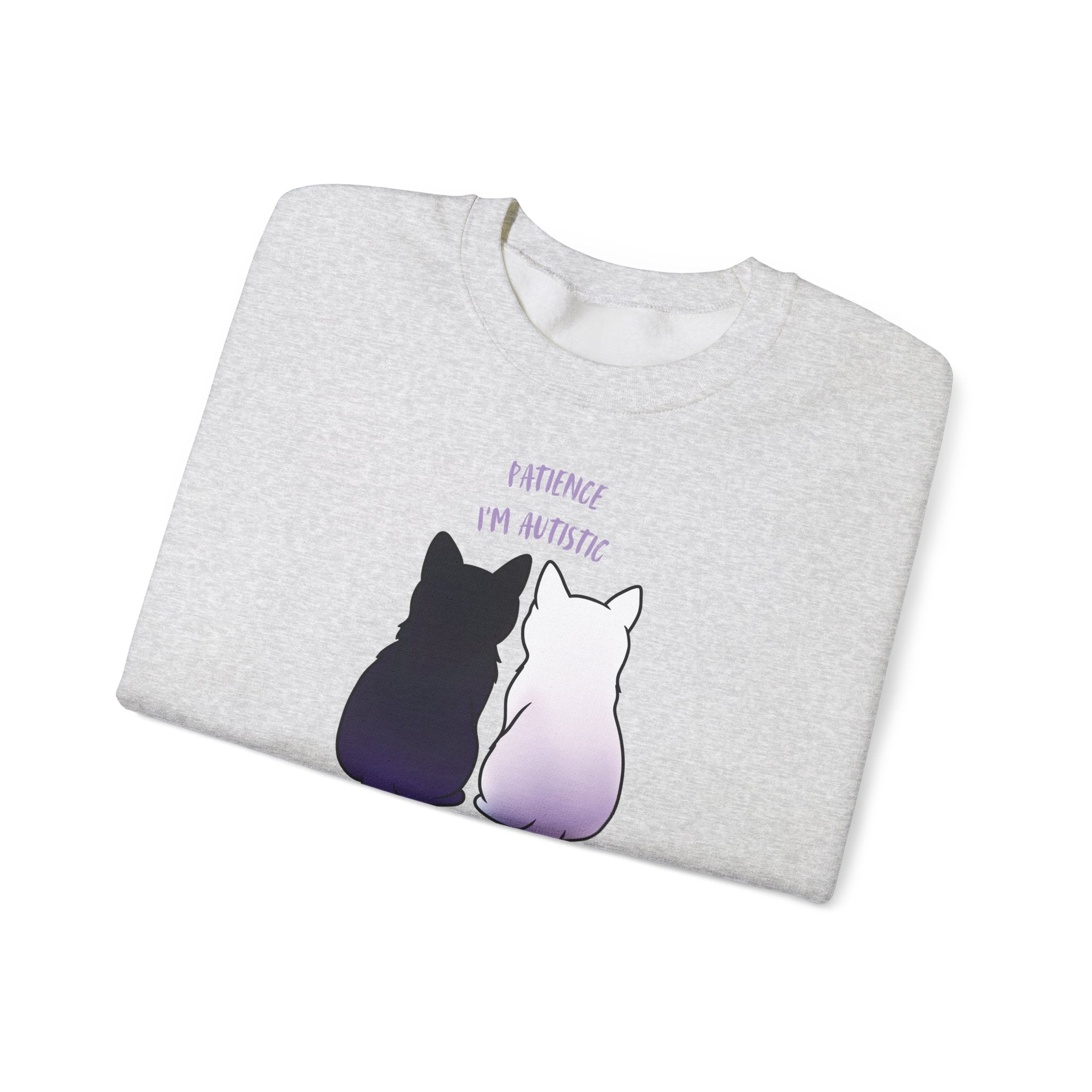 Autism Awareness Crewneck Sweatshirt, Comfortable Unisex Sweatshirt, Cat Lovers Gift, Cozy Fall Apparel, Supportive Autism Fashion, [...]