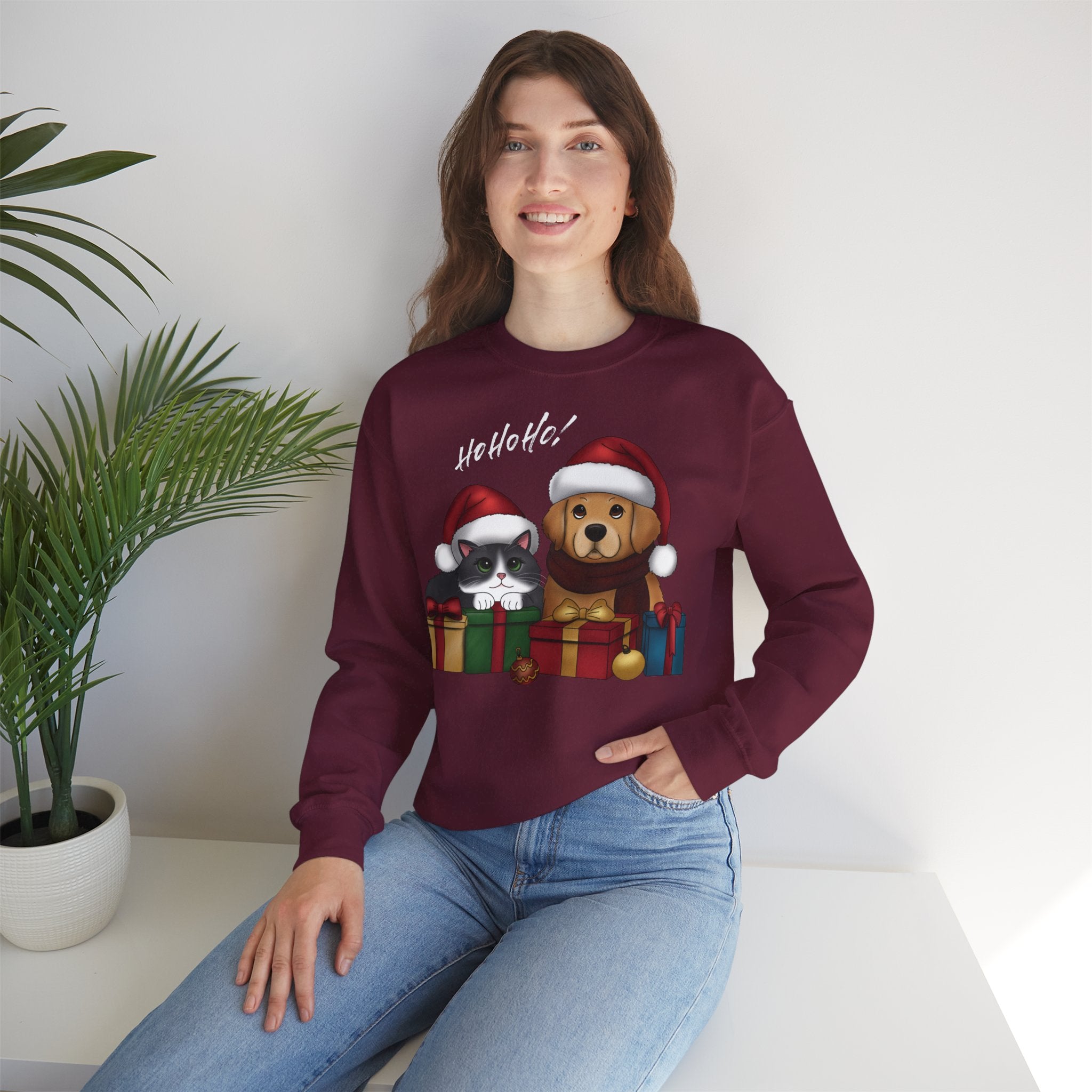 Collection Christmas - Sweat  "Ho Ho Ho!" (1€ reversé pour chaque achat)