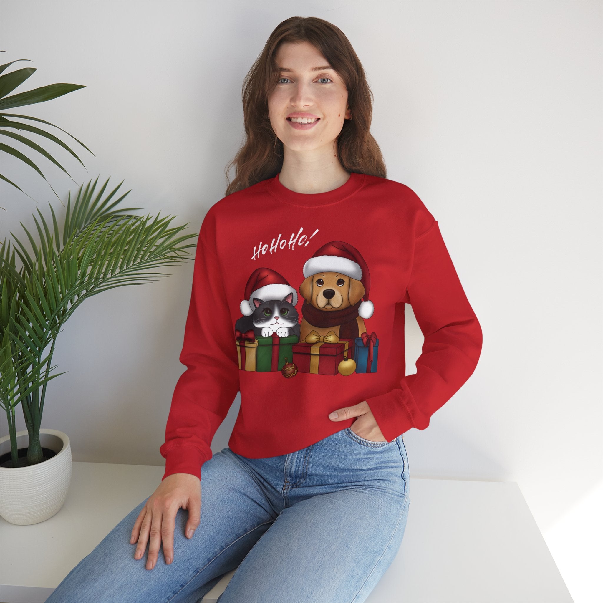 Collection Christmas - Sweat  "Ho Ho Ho!" (1€ reversé pour chaque achat)
