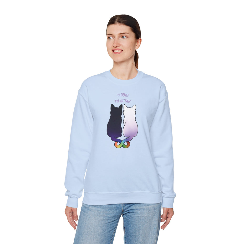 Autism Awareness Crewneck Sweatshirt, Comfortable Unisex Sweatshirt, Cat Lovers Gift, Cozy Fall Apparel, Supportive Autism Fashion, [...]