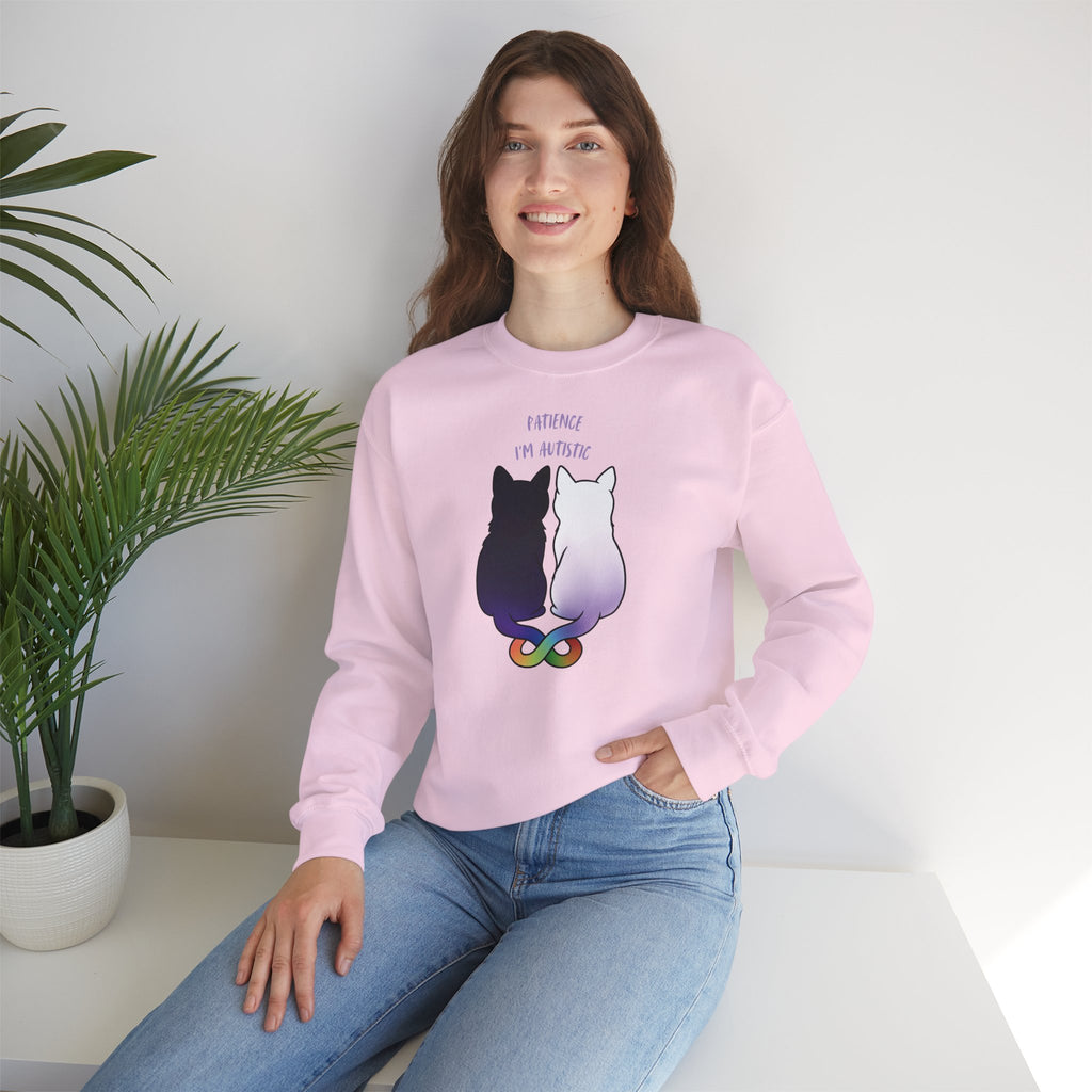 Autism Awareness Crewneck Sweatshirt, Comfortable Unisex Sweatshirt, Cat Lovers Gift, Cozy Fall Apparel, Supportive Autism Fashion, [...]