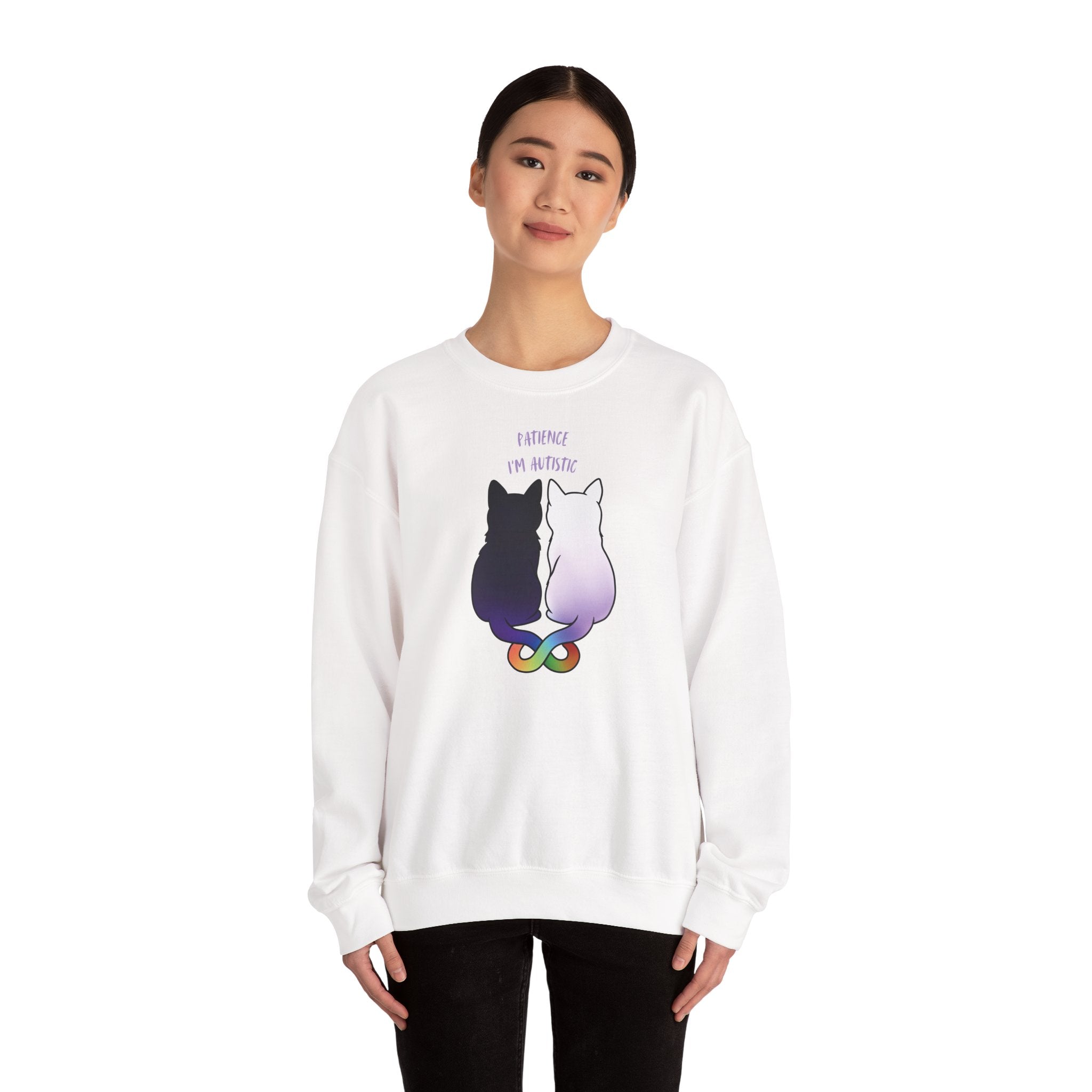 Autism Awareness Crewneck Sweatshirt, Comfortable Unisex Sweatshirt, Cat Lovers Gift, Cozy Fall Apparel, Supportive Autism Fashion, [...]